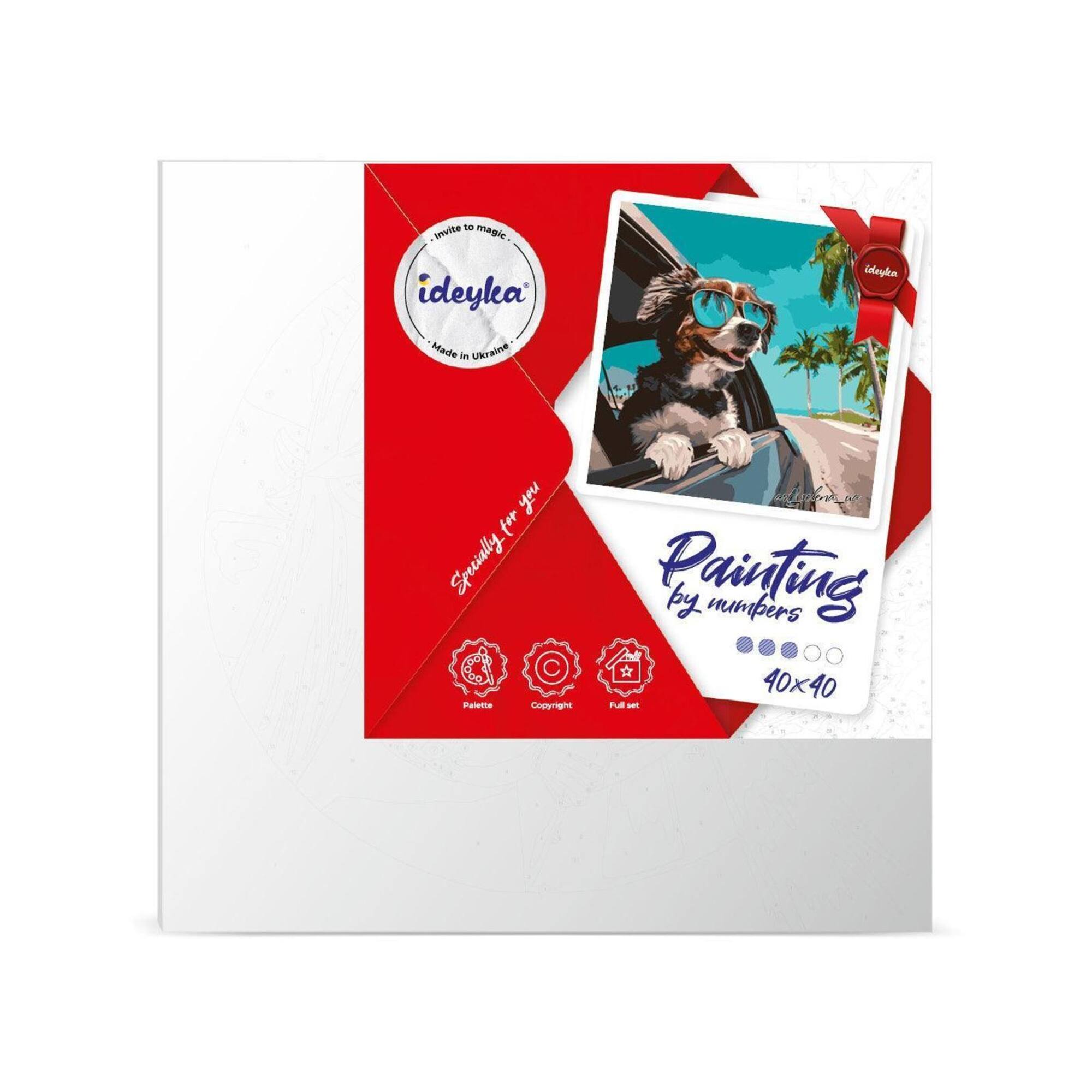 Ideyka Journey to the Ocean Painting by Numbers Kit